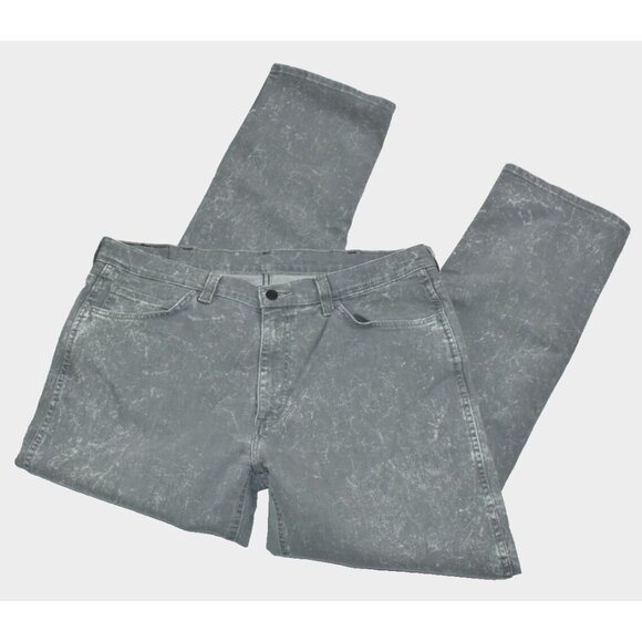 Levi’s 541 Men's Jeans Size 38x34 Stonewashed Gray Athletic Black Tab Stretch - Picture 1 of 16